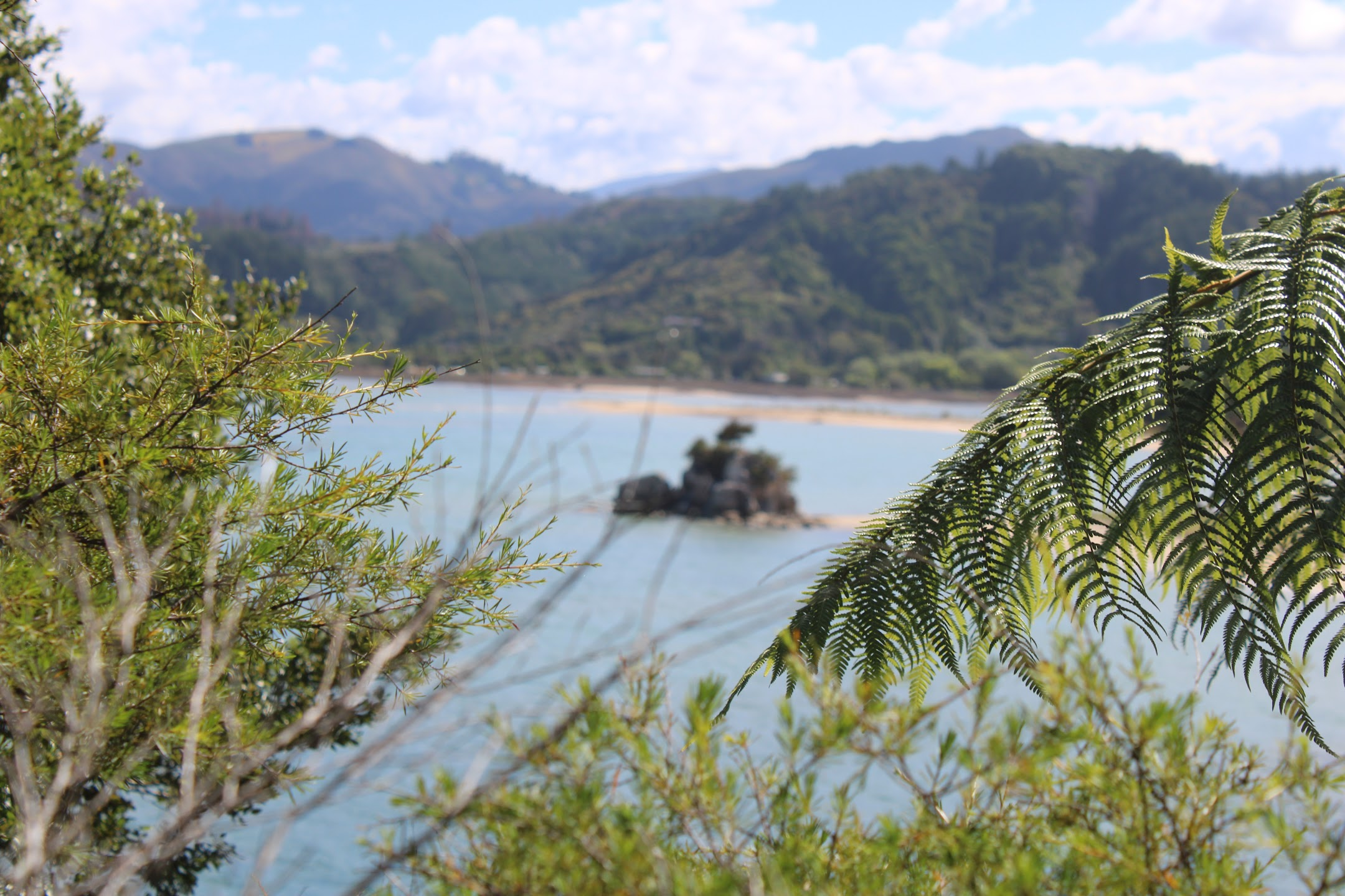 Island view from Nelson Beach